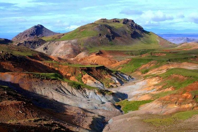 Krýsuvík Krsuvk geothermal area Iceland YouTube