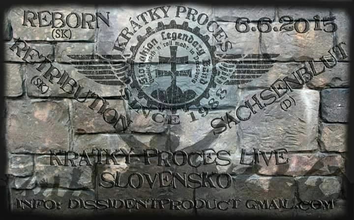 Krátky proces Krtky proces LIVE 662015 Slovensko Rock Against Communism
