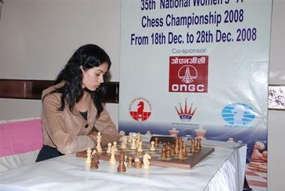 Kruttika Nadig WIM Kruttika Nadig wins India National A women chess championship
