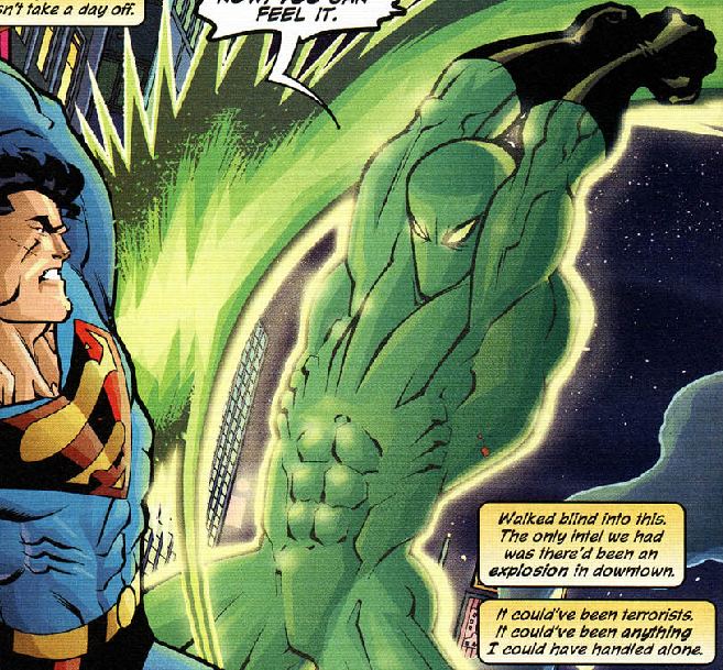 Kryptonite Man Captain Atom Bio SNGPODuctions