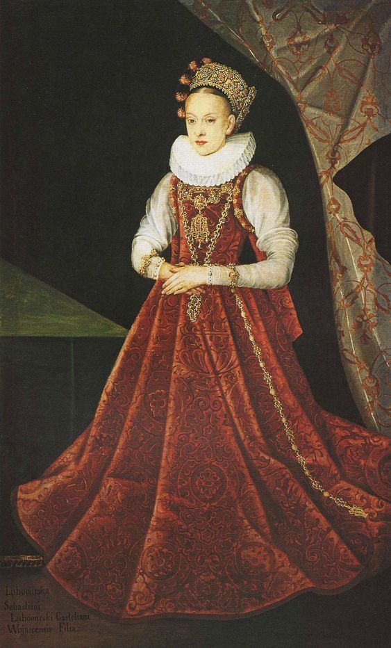 Krystyna Lubomirska (d. 1645) Portrait of Krystyna Lubomirska d 1645 by Anonymous Krakw