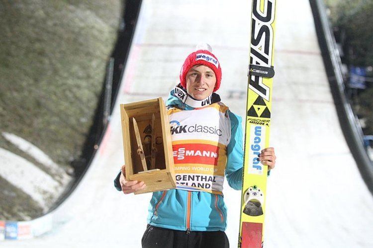 Krzysztof Biegun P w Klingenthal Krzysztof Biegun wygrywa Skijumpingpl