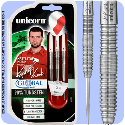 Krzysztof Kciuk Darts Unicorn Global 90 Tungsten Darts Krzysztof Kciuk Poland