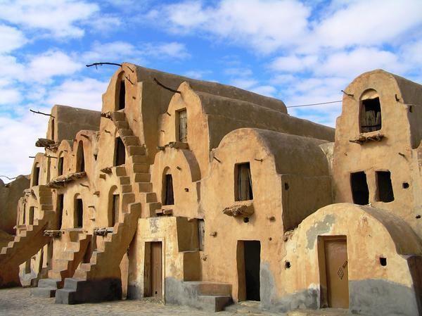 Ksar Ksar en Tnez Construcciones en tapial Arquitectura en tierra