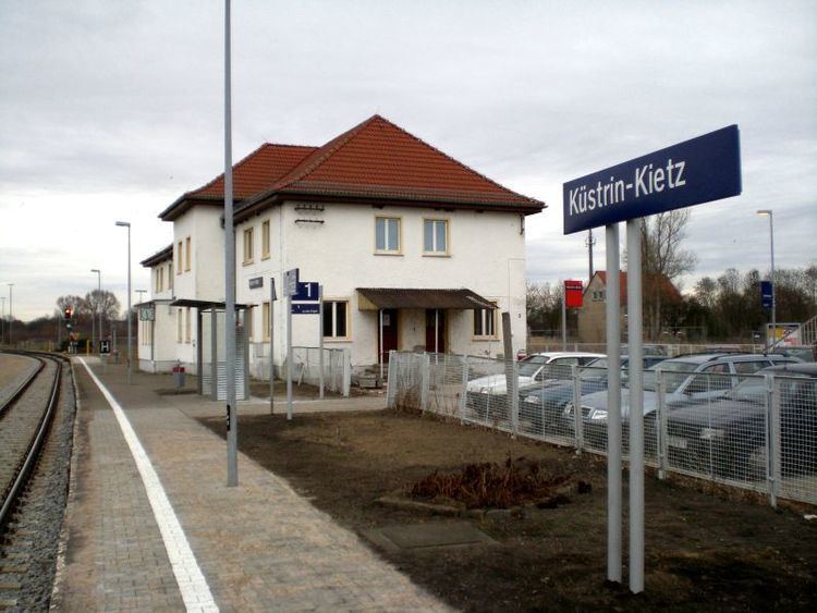 Küstrin-Kietz PreussischeOstbahnde Strecken Stationen