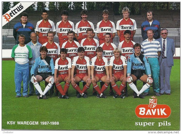 K.S.V. Waregem Voetbal KSV Waregem Essevee 19871988