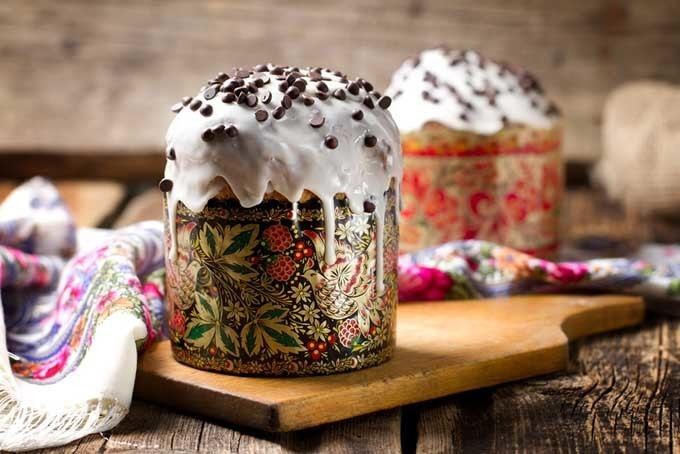 Kulich Kulich Traditional Russian Easter Bread
