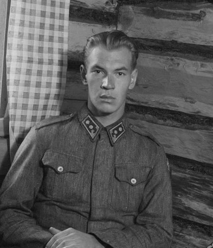 Kullervo Leskinen Knight of the Mannerheim Cross Lieutenant Kullervo Leskinen Uhtua