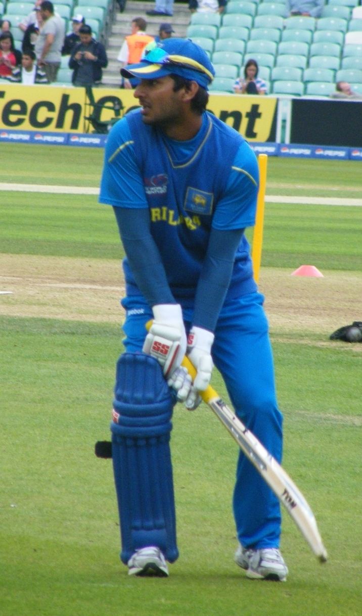 Kumar Sangakkara (Cricketer) playing cricket