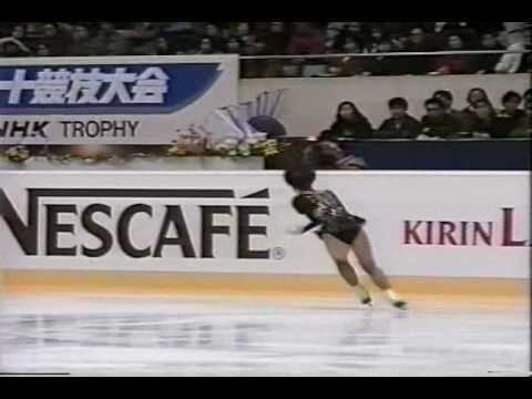 Kumiko Koiwai Kumiko Koiwai JPN 1992 NHK Trophy Ladies Free Skate YouTube