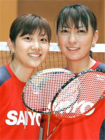 Kumiko Ogura Reiko Shiota Reiko Shiota amp Kumiko Ogura BadmintonLinkcom