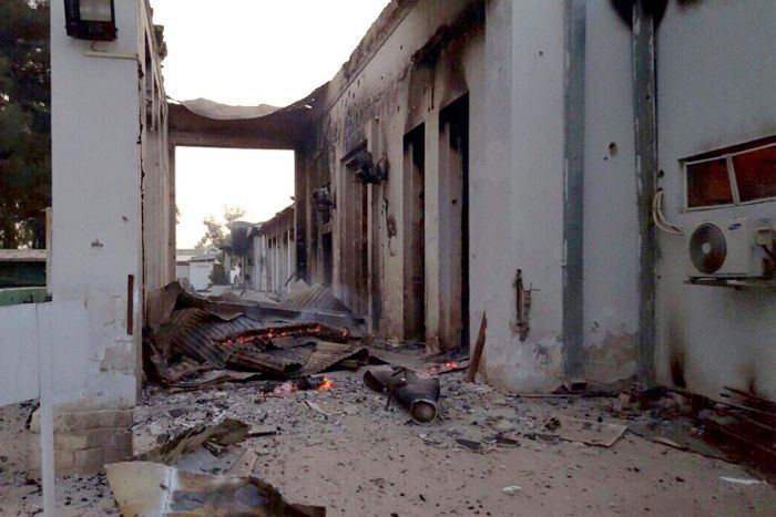 Kunduz hospital airstrike MSF bombing Afghan forces asked for air strike at Kunduz hospital