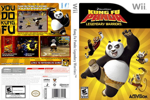 Kung Fu Panda: Legendary Warriors artgametdbcomwiicoverfullUSRKHE52png1317736299
