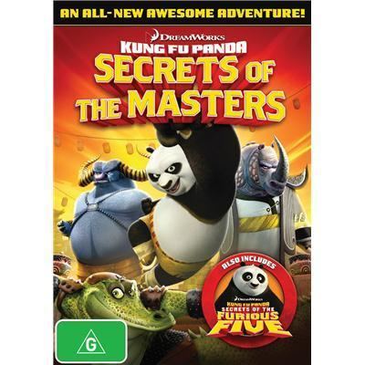 Kung Fu Panda: Secrets of the Masters Kung Fu Panda Secrets Of The Masters DVD JB HiFi
