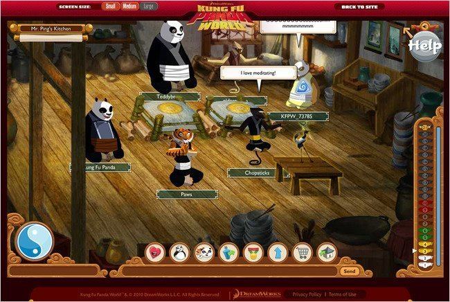 Kung Fu Panda World DreamWorks Bringing Kung Fu Panda World to the Web The New York Times