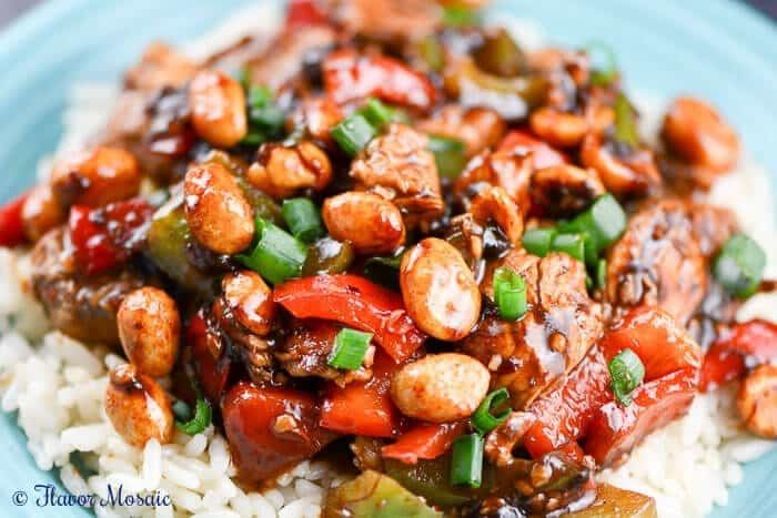 Kung Pao chicken Easy Kung Pao Chicken Recipe Penney Lane