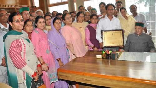 Kunihar The News Himachal Delegation of Kunihar area meets Chief Minister
