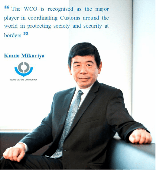 Kunio Mikuriya Interview Kunio Mikuriya SecretaryGeneral World Customs