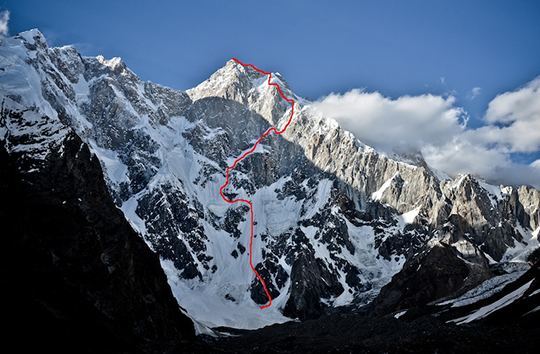 Kunyang Chhish East SwissAustrian Trio Solves Technical Face in Kunyang Chhish Massif