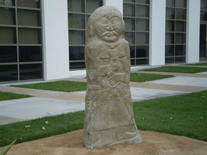 Kurgan stelae Central Asian Memorial Posts at the Bowers The Bowers Museum Blog