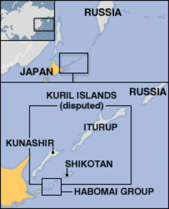 Kuril Islands dispute Kuril islands dispute between Russia and Japan BBC News