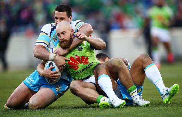 Kurt Baptiste Kurt Baptiste Photos NRL Rd 9 Raiders v Titans Zimbio