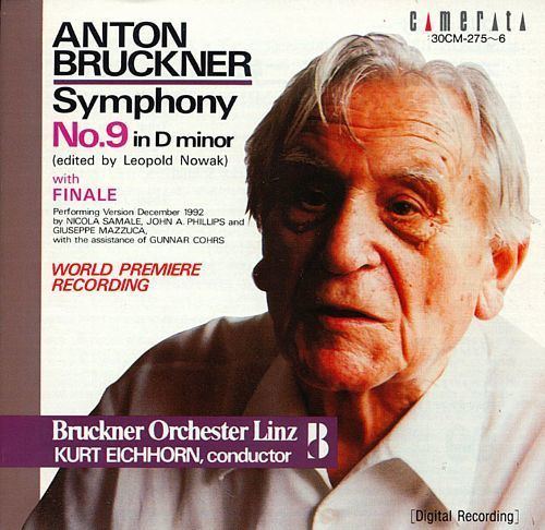 Kurt Eichhorn Bruckner Symphony 9 Kurt Eichhorn Songs Reviews Credits