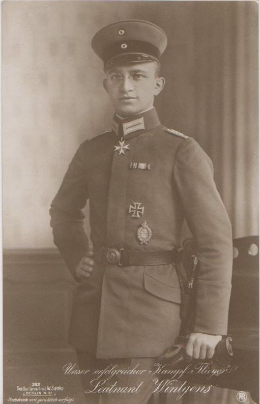 Kurt Wintgens Leutnant Kurt Wintgens 1 August 1894 25 September 1916 was a