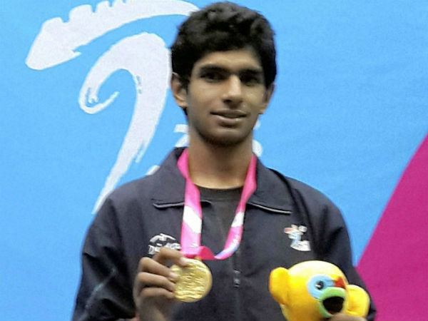 Kush Kumar Asian Youth Games Kush Kumar wins gold in mens singles squash myKhel