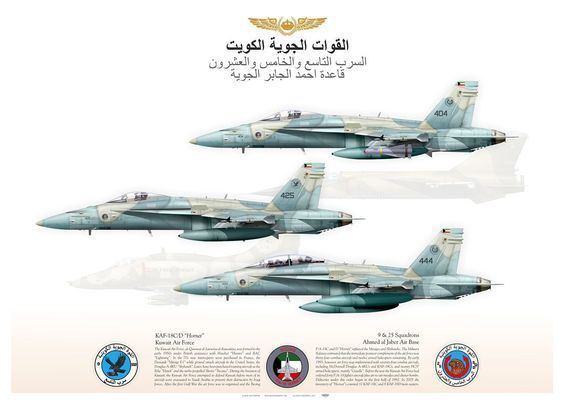 Kuwait Air Force KUWAIT AIR FORCE 9 amp 25 Fighter amp Attack