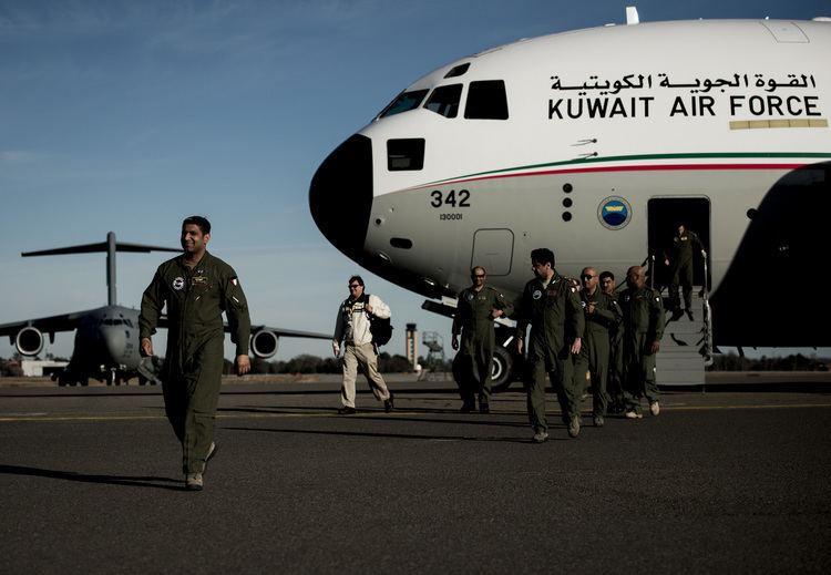 Kuwait Air Force Kuwait Air Force receive 1st C17 through 437th AW 39Seasoning
