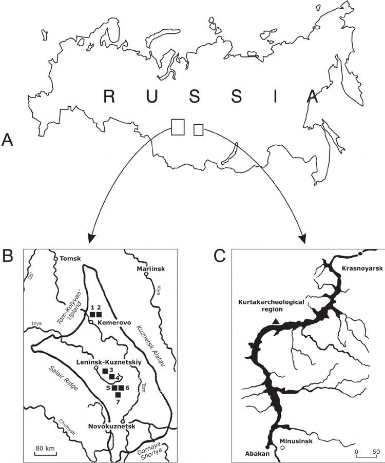 Kuznetsk Basin Location of the Kuznetsk Basin Southwestern Siberia and