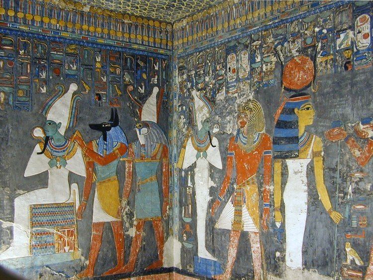 KV57 FileLa tombe de Horemheb KV57 Valle des Rois Thbes ouest