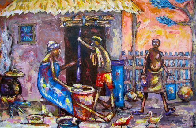 Kwadwo Ani Kwadwo Ani Paintings of a Ghanaian Artist