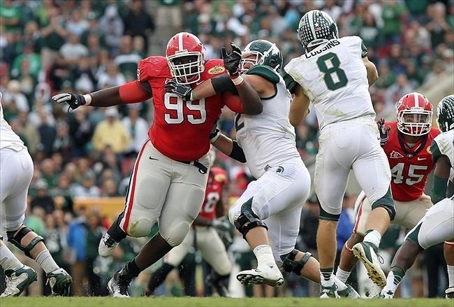 Kwame Geathers Chargers Sign Georgia NT Kwame Geathers Bolt Beat A