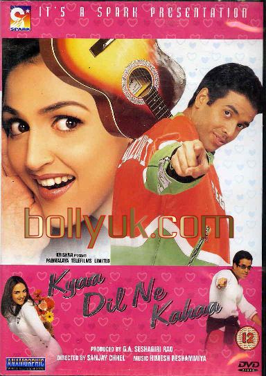 Kyaa Dil Ne Kahaa Kyaa Dil Ne Kahaa 2002 SPARK DVD