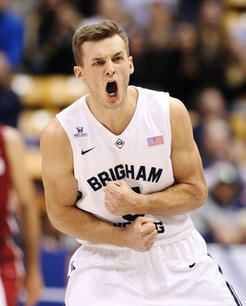 Kyle Collinsworth Dick Harmon BYU guard Kyle Collinsworth finds himself in