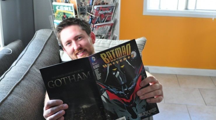 Kyle Higgins Superheroes to the rescue Comic book writer Kyle Higgins 08 finds