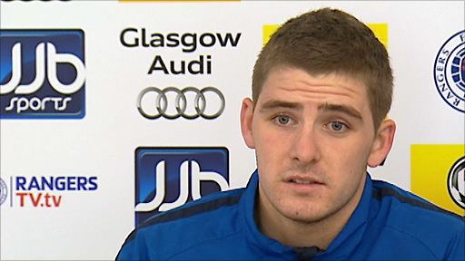 Kyle Hutton BBC Sport Rangers midfielder Kyle Hutton levelheaded