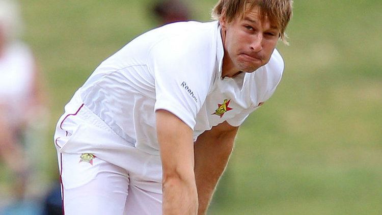 Kyle Jarvis (Cricketer) playing cricket