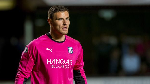 Kyle Letheren Dundee goalkeeper Kyle Letheren out for 68 weeks with
