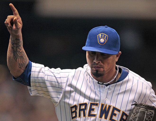 Kyle Lohse Brewers 4 Pirates 1 Kyle Lohse pitches a gem as Brewers