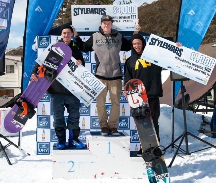 Kyle Mack Kyle Mack wins 2014 Stylewars World Snowboard Tour