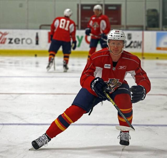 Kyle Rau CALLED UP Florida Panthers add more youth to lineup bring up top