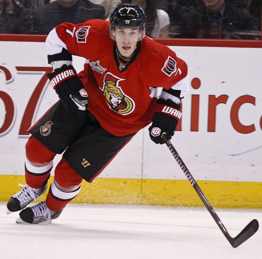 Kyle Turris Ottawa Senators39 Kyle Turris gets hot earns NHL second