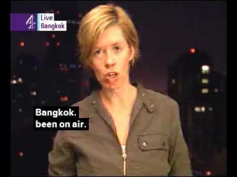Kylie Morris Channel 4 News Jon Snow calls reporter Kylie Minogue YouTube
