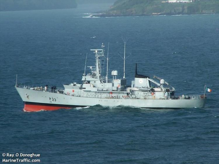 LÉ Aisling (P23) Vessel details for LE AISLING Unspecified MMSI 250102000 Call