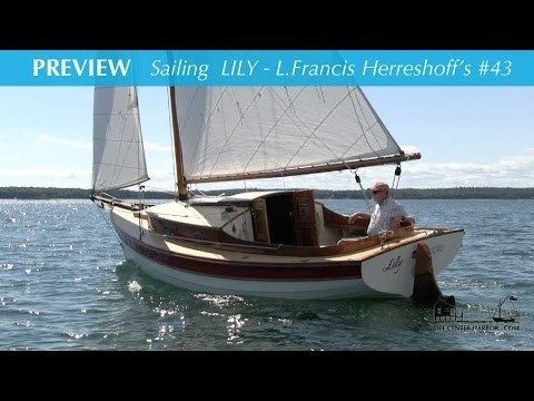 L. Francis Herreshoff Happiness Afloat Sailing LILY L Francis Herreshoffs Design 43