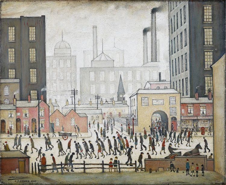 LS Lowry The unseen drawings