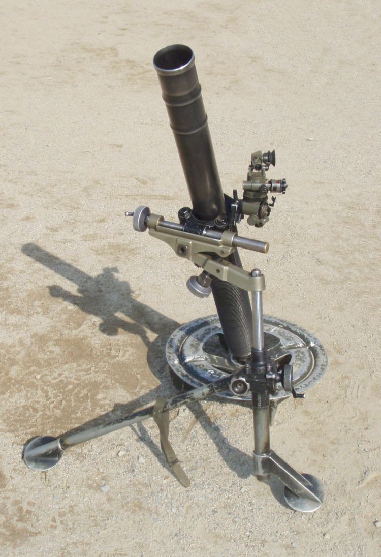 L16 81mm mortar